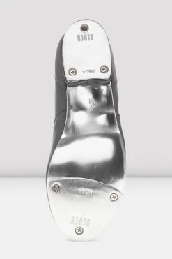 New 🤩 BLOCHSTORE-US Ladies Chloe And Maud Tap 😉 Shoes Black Leather ⌛ -adults dance shoes store 1N6FIdk8