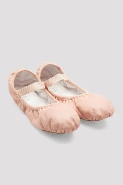 New ✔️ BLOCHSTORE-US Ladies Giselle Leather Ballet Shoes Theatrical Pink Leather 🛒 -adults dance shoes store AK0X4eQk