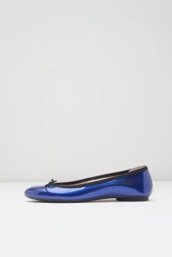 Discount 🥰 BLOCHSTORE-US Ladies Amalthea Ballet Flats Blue Gloss 🎁