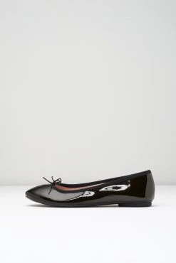 Best Sale โค๏ธ BLOCHSTORE-US Ladies Ascella Ballet Flats Black Patent โ๏ธ