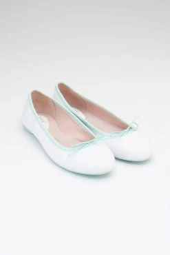 Wholesale 👍 BLOCHSTORE-US Ladies Lyra Ballet Flats White Mint Leather 🌟 -adults dance shoes store BL2021 WMN 0702 fa38a63e 9121 4b0a acee 7c3f8561eda4 scaled