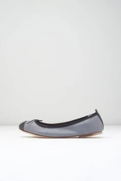 Coupon 🎉 BLOCHSTORE-US Ladies Rigel Ballet Flats Ash Black Leather 🛒