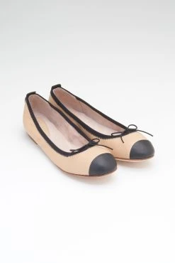 Flash Sale 🌟 BLOCHSTORE-US Ladies Rigel Ballet Flats Capuccino Black Leather 🔔 -adults dance shoes store BL2031 CAP 0747 ddc2ea49 2a45 4931 aaa2 7712121d652f scaled