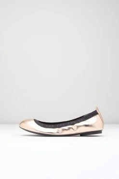 New ⭐ BLOCHSTORE-US Ladies Carina Ballet Flats Rame Leather 👍