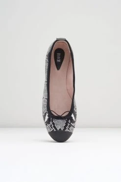 Brand new 😍 BLOCHSTORE-US Ladies Astra Ballet Flats White Python 🌟 -adults dance shoes store BL2051 WHT 0615 a8e94bab 7f69 4190 b712 19973762ed8f scaled
