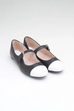 Best Pirce 🧨 BLOCHSTORE-US Ladies Cassiopeia Ballet Flats Black White Leather 🧨 -adults dance shoes store BL2061 BWH 0739 1 93828670 35a5 4dee bd14 4915571cd971 scaled