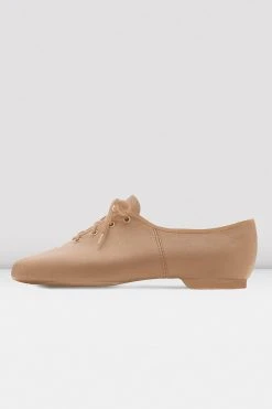 Wholesale ❤️ BLOCHSTORE-US Ladies Dance Now Split Sole Leather Jazz Shoes Tan Leather 😉
