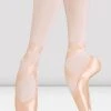 Deals ✨ BLOCHSTORE-US European Balance Longer Length Pointe ⌛ Shoes Pink Satin 🧨