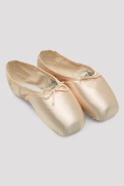 New 🔥 BLOCHSTORE-US TMT B-Morph Moldable Pointe Shoes Pink Satin 👏 -adults dance shoes store ES0170L PNK 03