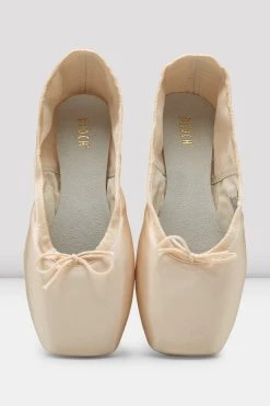 New 🔥 BLOCHSTORE-US TMT B-Morph Moldable Pointe Shoes Pink Satin 👏 -adults dance shoes store ES0170L PNK 04
