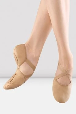Best reviews of ✨ BLOCHSTORE-US Ladies Elastosplit Canvas Ballet 🌟 Shoes Light Sand Canvas ✔️