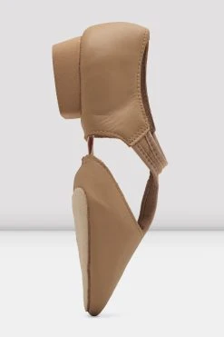 Coupon ❤️ BLOCHSTORE-US Ladies Elastosplit Grecian Teaching 🤩 Shoes Tan Leather 🌟 -adults dance shoes store ES0410L TAN 04