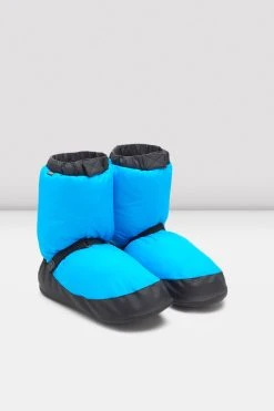 Best deal 👏 BLOCHSTORE-US Adult Warm Up Booties Fluorescent Blue Nylon ⭐ -adults dance shoes store IM009 BUF 08