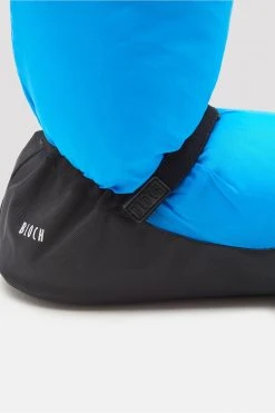 Best deal 👏 BLOCHSTORE-US Adult Warm Up Booties Fluorescent Blue Nylon ⭐ -adults dance shoes store IM009 BUF 09