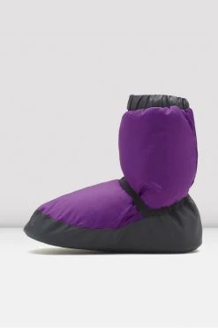 Brand new ๐ BLOCHSTORE-US Adult Warm Up Booties Purple Nylon ๐