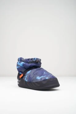 Hot Sale ✨ BLOCHSTORE-US Adult Camo Print Ankle Warm Up Booties Blue Camo Print 🥰 -adults dance shoes store IM029 0038 scaled