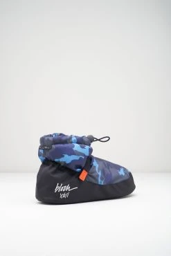 Hot Sale ✨ BLOCHSTORE-US Adult Camo Print Ankle Warm Up Booties Blue Camo Print 🥰 -adults dance shoes store IM029 0043 scaled