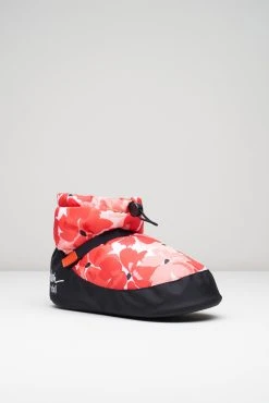 Best deal ❤️ BLOCHSTORE-US Adult Hibiscus Print Ankle Warm Up Booties Hibiscus Print 😀 -adults dance shoes store IM029 4234 scaled