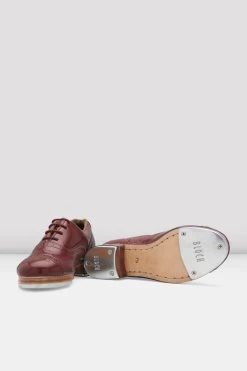 New ❤️ BLOCHSTORE-US Ladies Jason Samuels Smith Patent Tap 😀 Shoes Burgundy Patent 😉 -adults dance shoes store JSS PATENT BUR 06