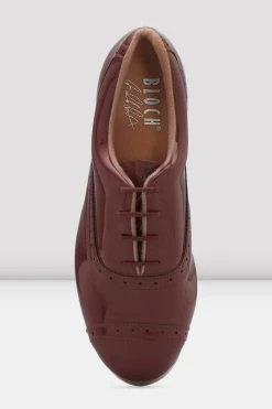 New ❤️ BLOCHSTORE-US Ladies Jason Samuels Smith Patent Tap 😀 Shoes Burgundy Patent 😉 -adults dance shoes store JSS PATENT BUR 08