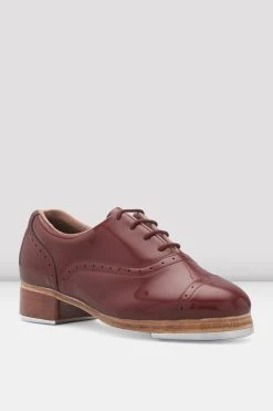 New ❤️ BLOCHSTORE-US Ladies Jason Samuels Smith Patent Tap 😀 Shoes Burgundy Patent 😉 -adults dance shoes store JSS PATENT BUR 30