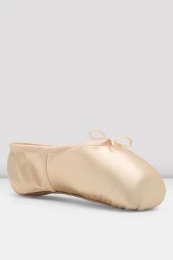 Flash Sale ⌛ BLOCHSTORE-US Aspiration Pointe Shoes Pink Satin 🤩 -adults dance shoes store S0105L PNK 02