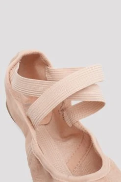 Wholesale 😍 BLOCHSTORE-US Ladies Infinity Stretch Canvas Ballet Shoes Pink Canvas 🔔 12 Wholesale 😍 BLOCHSTORE-US Ladies Infinity Stretch Canvas Ballet Shoes Pink Canvas 🔔 -adults dance shoes store S0220L PNK 09