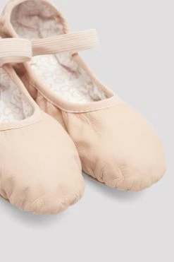 Deals 🥰 BLOCHSTORE-US Ladies Belle Leather Ballet Shoes Theatrical Pink Leather ✔️ -adults dance shoes store S0227L TPK 08