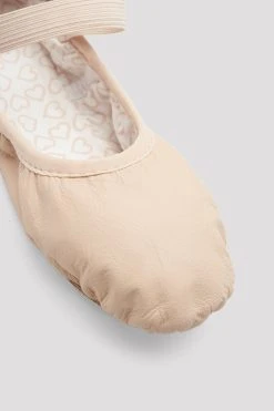 Deals 🥰 BLOCHSTORE-US Ladies Belle Leather Ballet Shoes Theatrical Pink Leather ✔️ -adults dance shoes store S0227L TPK 10
