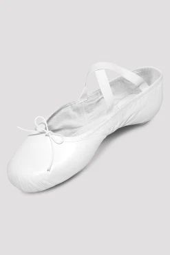 New ๐ BLOCHSTORE-US Mens Precision Leather Ballet Shoes White Leather ๐