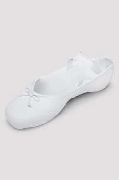 Outlet ❤️ BLOCHSTORE-US Mens Perfectus Canvas Ballet 🛒 Shoes White Canvas ✨