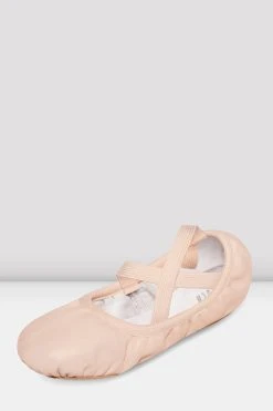 Wholesale ✔️ BLOCHSTORE-US Ladies Odette Leather Ballet 😍 Shoes Theatrical Pink Leather ✨