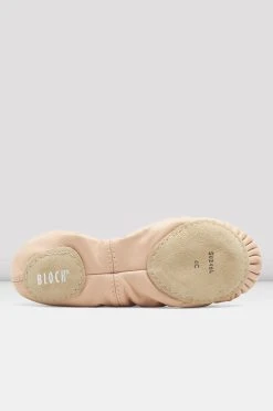 Cheapest 🥰 BLOCHSTORE-US Ladies Odette Leather Ballet Shoes Pink Leather 🌟 -adults dance shoes store S0246L PNK 05