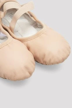 Cheapest 🥰 BLOCHSTORE-US Ladies Odette Leather Ballet Shoes Pink Leather 🌟 -adults dance shoes store S0246L PNK 08