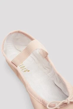 Promo 👏 BLOCHSTORE-US Ladies Dansoft Ll Split Sole Ballet Shoes Pink Leather 👍 -adults dance shoes store S0258L PNK 10