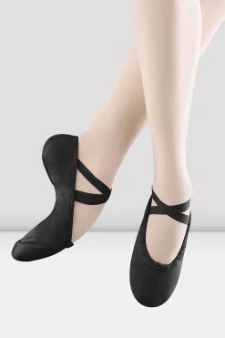 Deals 😍 BLOCHSTORE-US Ladies Pump Canvas Ballet Shoes Black Canvas 🌟