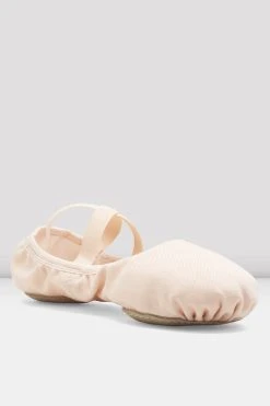 Buy 👍 BLOCHSTORE-US Ladies Performa Stretch Canvas Ballet Shoes Theatrical Pink Canvas 🔔 -adults dance shoes store S0284L TPK 03