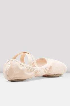 Buy 👍 BLOCHSTORE-US Ladies Performa Stretch Canvas Ballet Shoes Theatrical Pink Canvas 🔔 -adults dance shoes store S0284L TPK 04