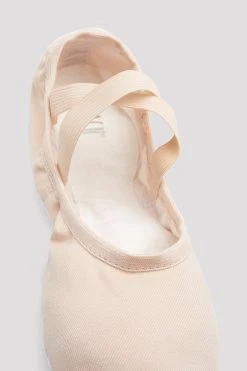 Buy 👍 BLOCHSTORE-US Ladies Performa Stretch Canvas Ballet Shoes Theatrical Pink Canvas 🔔 -adults dance shoes store S0284L TPK 10
