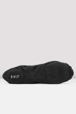 Flash Sale 💯 BLOCHSTORE-US Mens Performa Stretch Canvas Ballet Shoes Black Canvas 🥰 10 Flash Sale 💯 BLOCHSTORE-US Mens Performa Stretch Canvas Ballet Shoes Black Canvas 🥰 -adults dance shoes store S0284M BLK 05