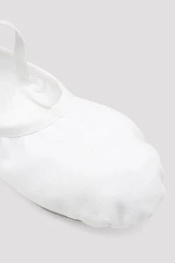 Budget 🛒 BLOCHSTORE-US Mens Performa Stretch Canvas Ballet 👍 Shoes White Canvas ⭐ -adults dance shoes store S0284M WHT 10