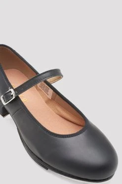Brand new 😍 BLOCHSTORE-US Ladies Tap-On Leather Tap Shoes Black Leather 🔥 19 Brand new 😍 BLOCHSTORE-US Ladies Tap-On Leather Tap Shoes Black Leather 🔥 -adults dance shoes store S0302L BLK 10
