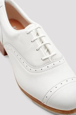 Best reviews of 😍 BLOCHSTORE-US Ladies Jason Samuels Smith Tap Shoes White Leather 👏 -adults dance shoes store S0313L WHT 09
