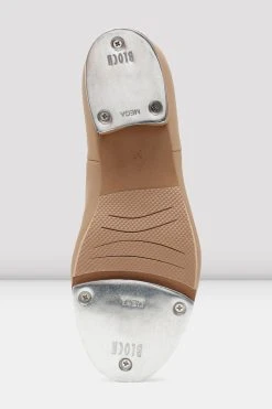 Wholesale 👏 BLOCHSTORE-US Ladies Sync Tap Leather Tap 🔥 Shoes Tan Leather ⭐ -adults dance shoes store S0321L TAN 06