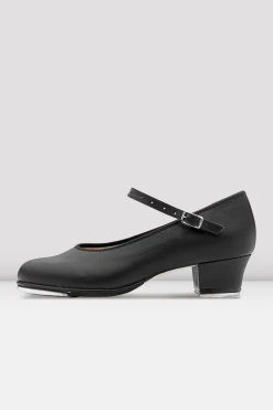 Budget 👍 BLOCHSTORE-US Ladies Showtapper Leather Tap Shoes Black Leather 🤩