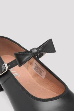 Flash Sale 🤩 BLOCHSTORE-US Ladies Merry Jane Tap ⌛ Shoes Black Synthetic Leather ❤️ -adults dance shoes store S0352L BLK 09