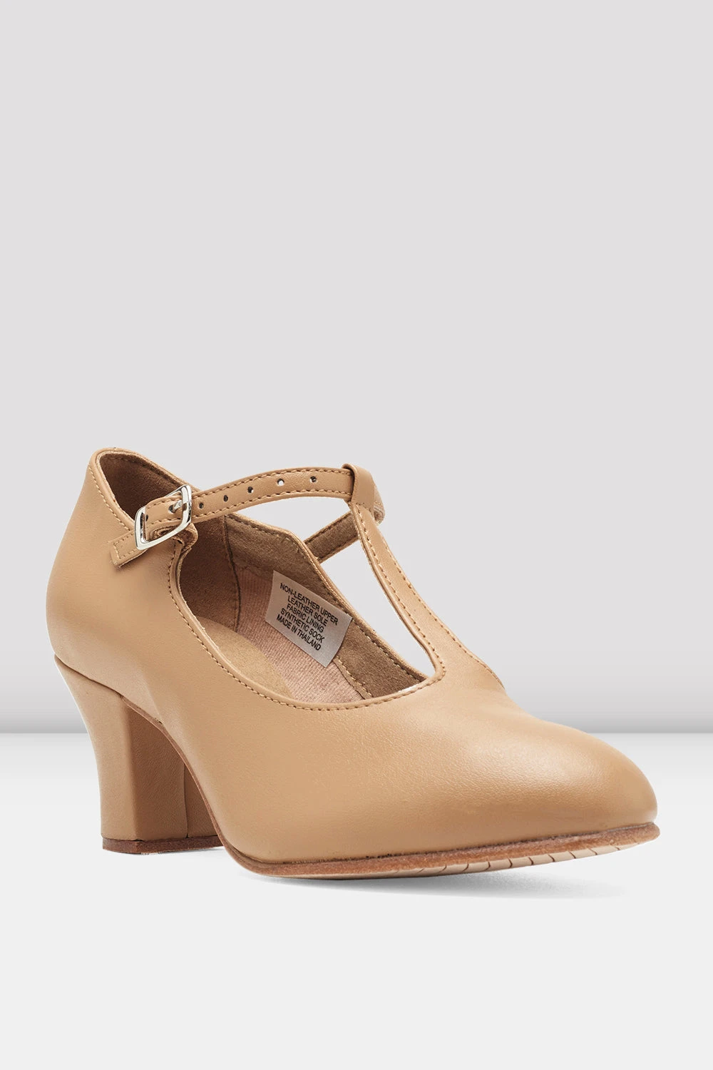 Promo ๐ฏ BLOCHSTORE-US Ladies Roxie Character Shoes Tan Synthetic Leather ๐ 4 Promo ๐ฏ BLOCHSTORE-US Ladies Roxie Character Shoes Tan Synthetic Leather ๐ - Image 4