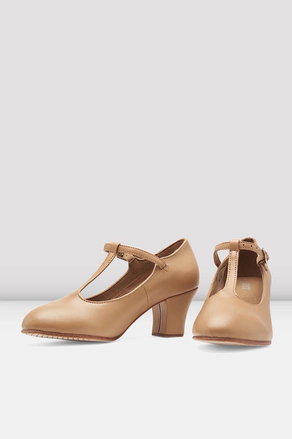 Promo ๐ฏ BLOCHSTORE-US Ladies Roxie Character Shoes Tan Synthetic Leather ๐ 2 Promo ๐ฏ BLOCHSTORE-US Ladies Roxie Character Shoes Tan Synthetic Leather ๐ - Image 2