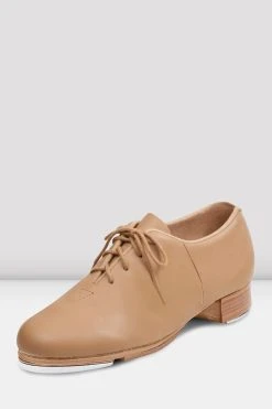 Best Pirce ❤️ BLOCHSTORE-US Ladies Audeo Jazz Tap Leather Tap Shoes Tan Leather 😀