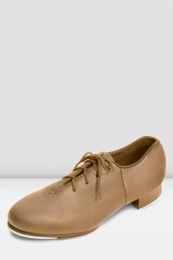 Flash Sale ❤️ BLOCHSTORE-US Ladies Tap-Flex Leather Tap Shoes Tan Leather ✔️